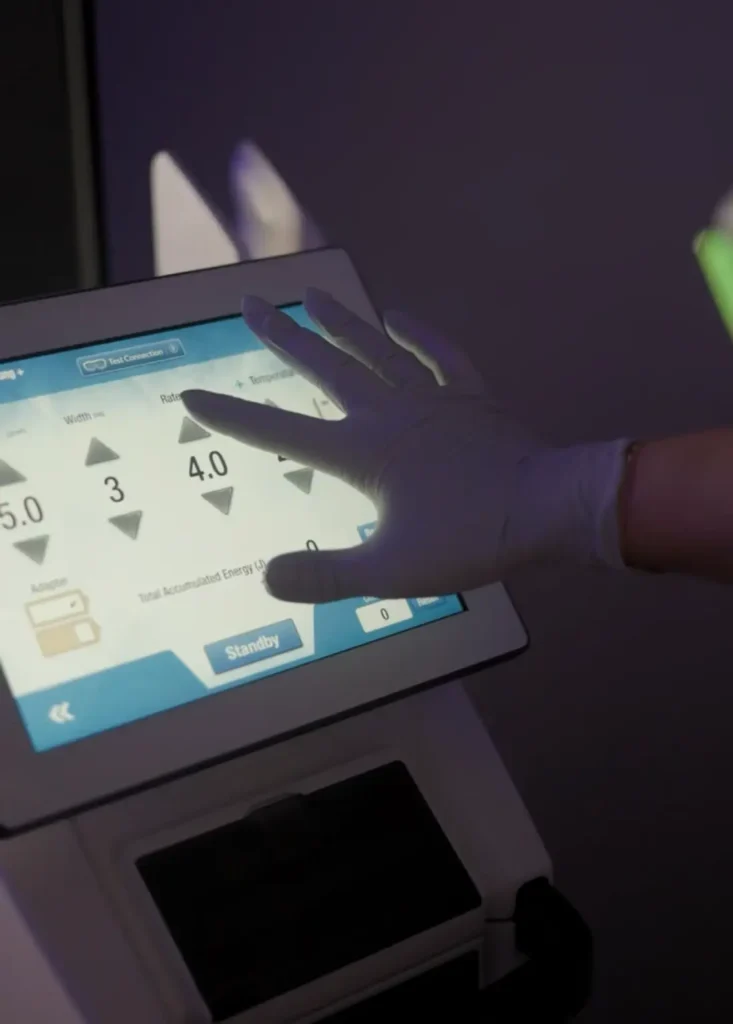 Women Getting BBL Hero + Microneedling at Pure Beauty Aesthetics