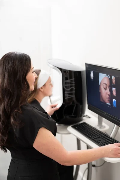 Visia Skin Analysis Procedure at Pure Beauty Aesthetics in Albany, OR